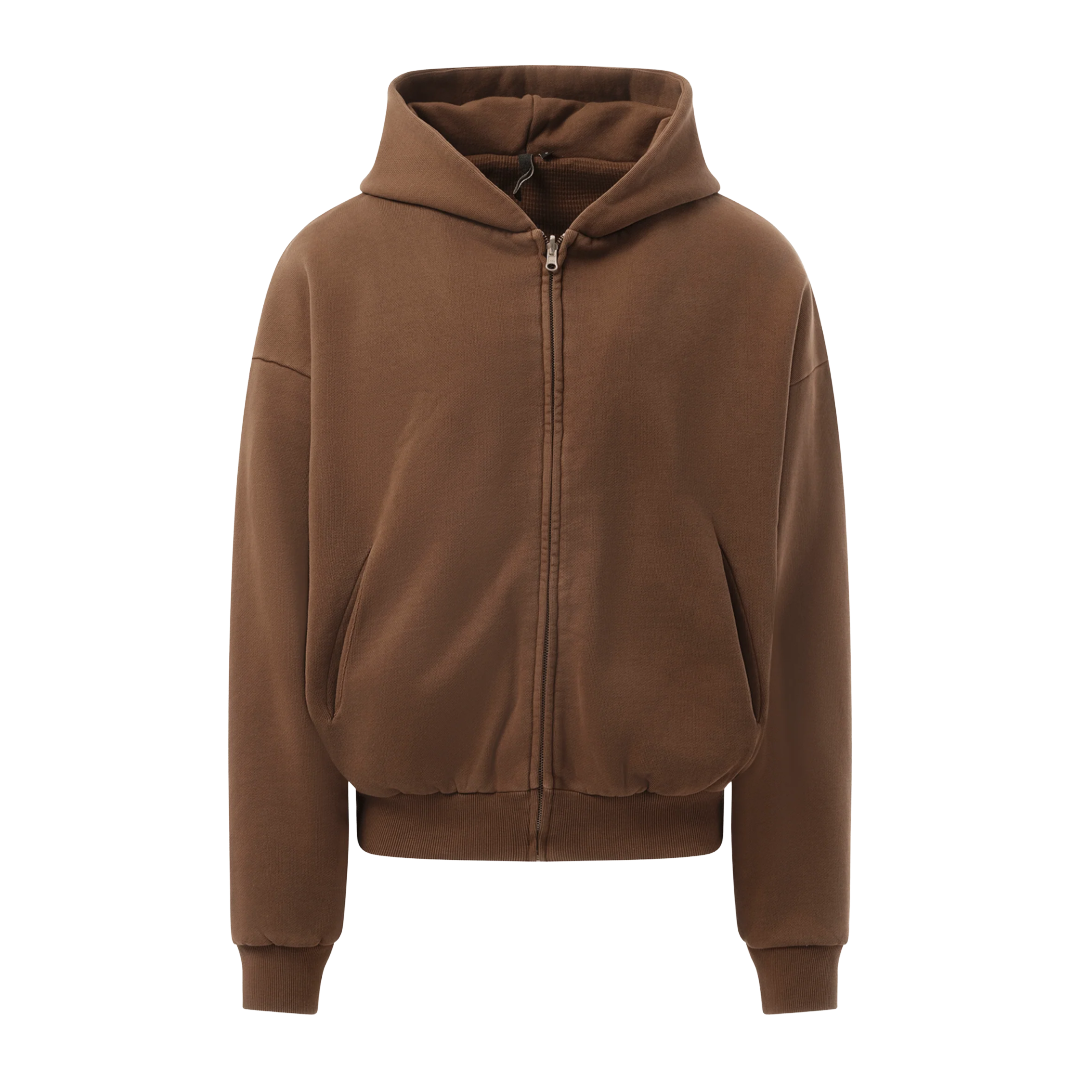 THERMAL HOOD IN BRUNETTE