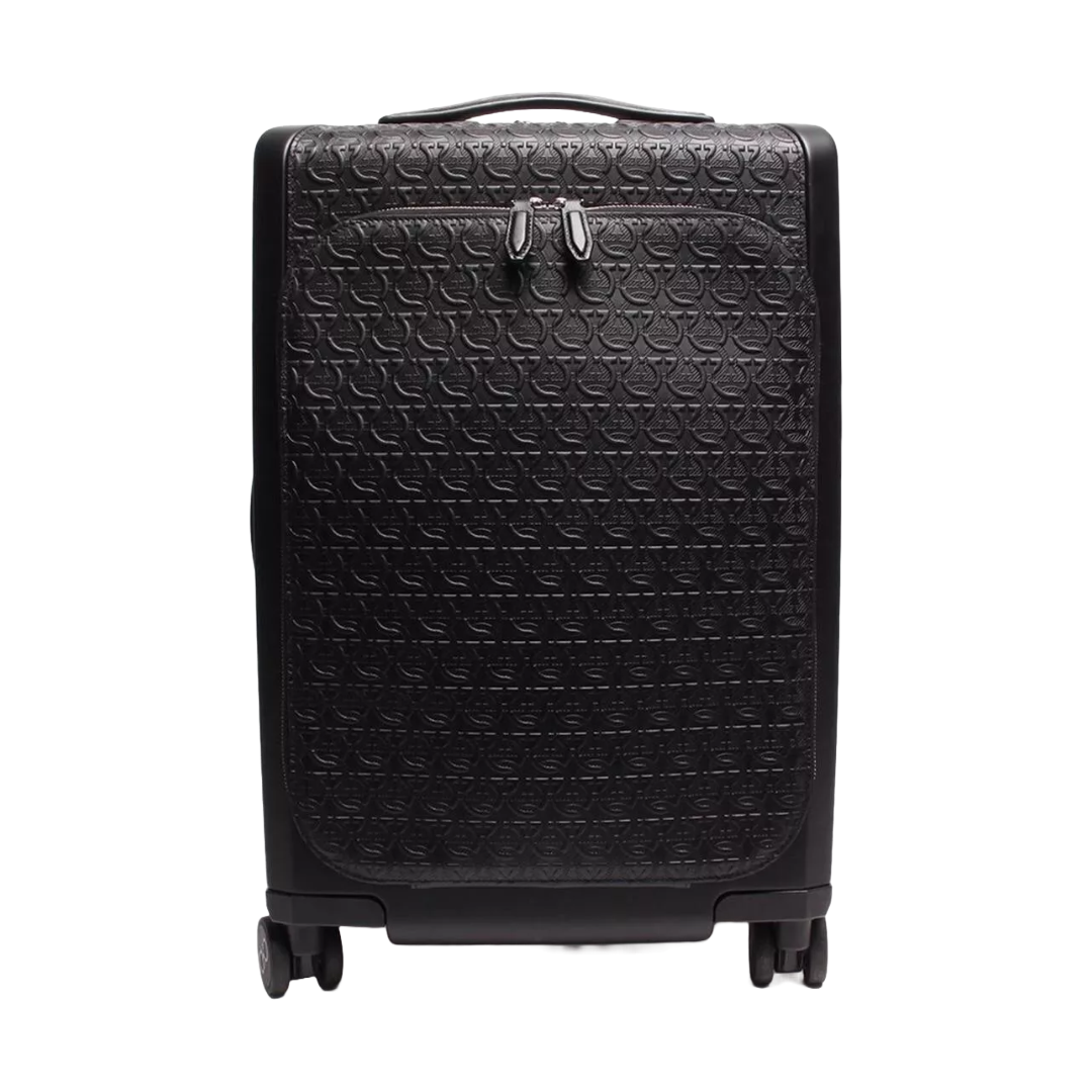 SALVATORE FERRAGAMO CARRY-ON SUITCASE BLACK