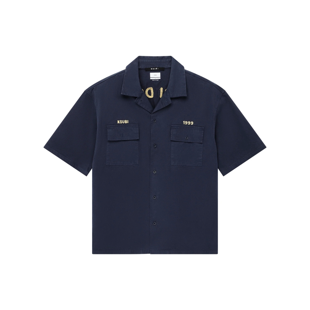 MEKANIK BOILER SS SHIRT INK BLUE