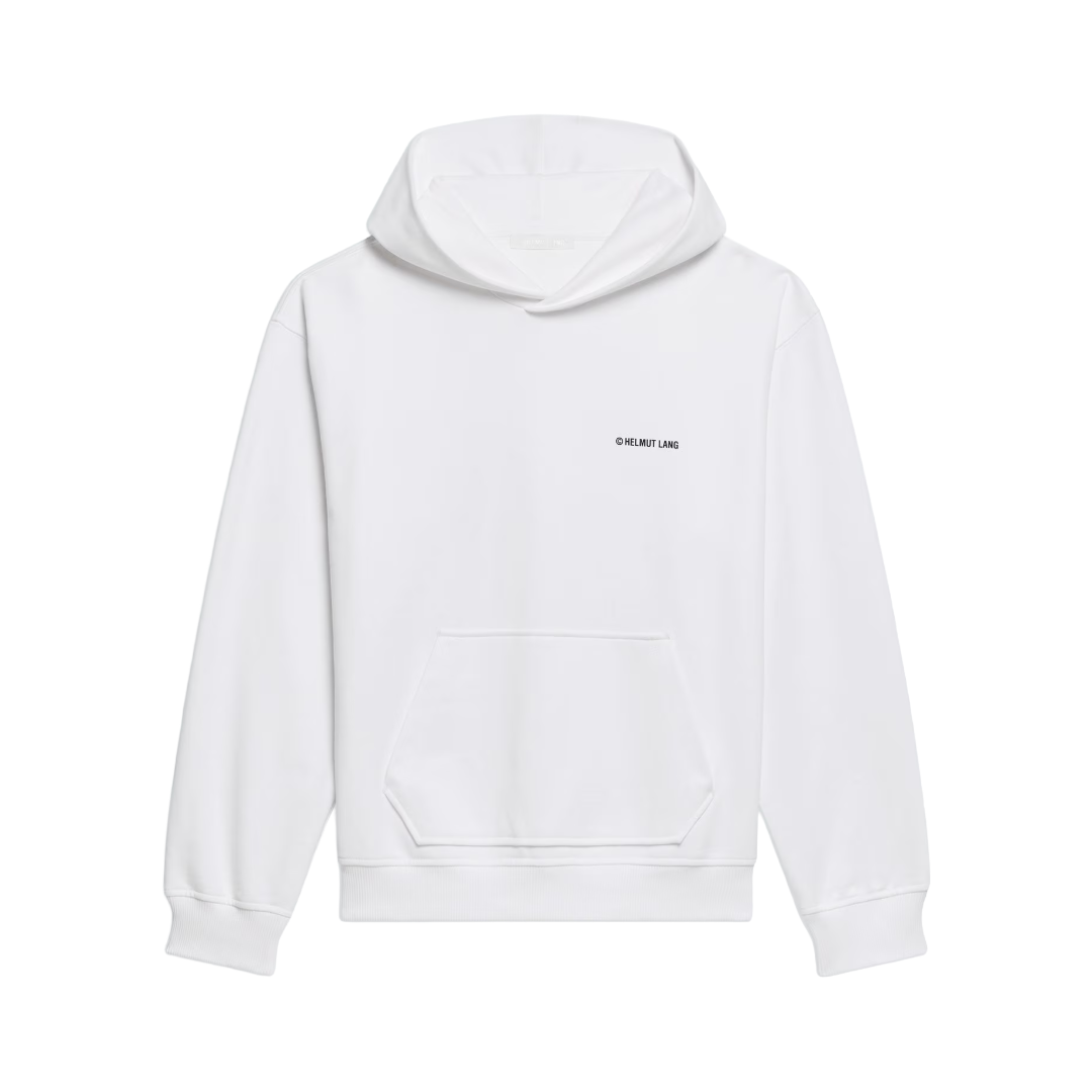 PLASTIC HOODIE WHITE